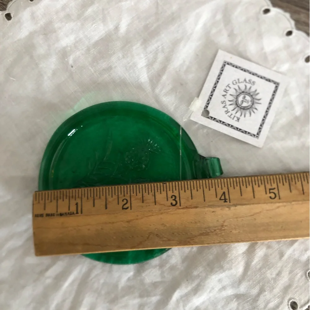 Kitras Art Glass Thistle Suncatcher - Picture 7 of 8